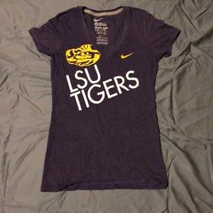 5/$25. Women’s slim fit Nike LSU t-shirt